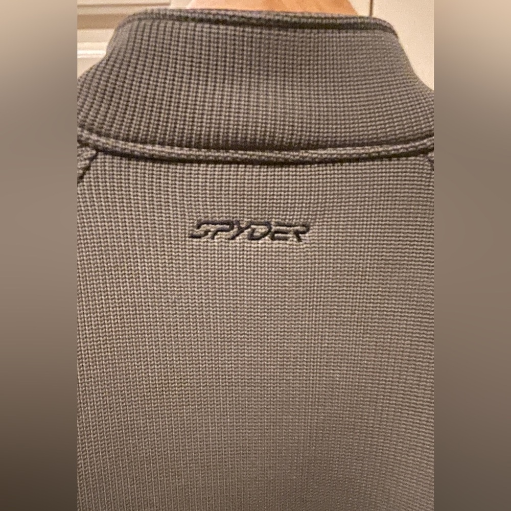 SPYDER FULL ZIP SWEATER / JACKET / FLEECE sz XL - Picture 2 of 7